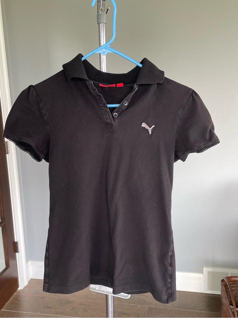 PUMA Women’s Black Polo | Size SMALL